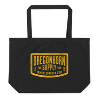 Oregon Born Supply - Large Tote Bag - Oregon Born
