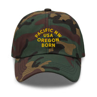 PNW USA OREGON BORN - Dad Hat