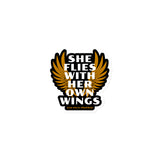 SHE FLIES WITH WINGS - Magnet