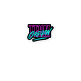 TEAM OREGON - '80S RETRO - Bubble-Free Stickers