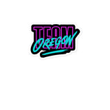 TEAM OREGON - '80S RETRO - Bubble-Free Stickers