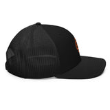 OREGON BORN - ORANGE MONOGRAM - Trucker Hat