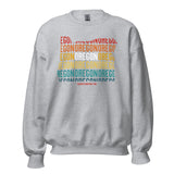 OREGON (Vintage Sunset w/ State Outline) - Unisex Sweatshirt