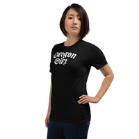 OREGON GIRL - BLACKLETTER STYLE - Unisex T-Shirt