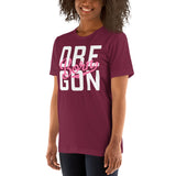 OREGON BORN Intertwine - PINK - Unisex T-Shirt