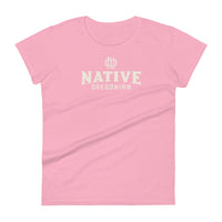 NATIVE OREGONIAN with MONOGRAM - Women's Short Sleeve T-Shirt