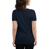 OREGON BORN w TREES - Women's Short Sleeve T-Shirt