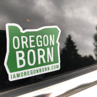 Oregon Born Stickers - Oregon Born