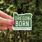 Oregon Born Stickers - Oregon Born