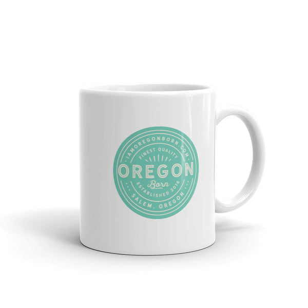 FINEST QUALITY (SEAFOAM) - Mug - Oregon Born