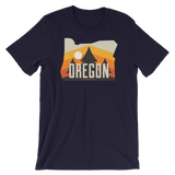 Oregon - Retro '70s - Short-Sleeve Unisex T-Shirt - Oregon Born