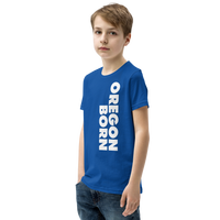 SIMPLY OREGON BORN - Youth Short Sleeve T-Shirt