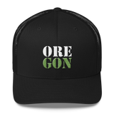 Oregon Born - "ORE-GON" - Trucker Cap - Oregon Born
