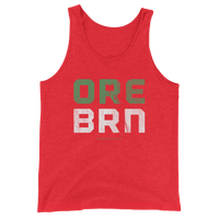 Oregon Born - "ORE BRN" - Unisex Tank Top - Oregon Born