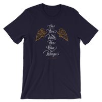 "She Flies With Her Own Wings" - Short-Sleeve Unisex Tee - Oregon Born