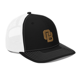Oregon Born Monogram - GOLD STANDARD - Trucker Hat