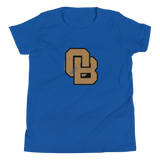 Oregon Born Monogram - GOLD STANDARD - Youth Short Sleeve T-Shirt