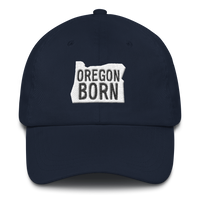 Our Original 'Oregon Born" Logo -  Dad Hat - Oregon Born