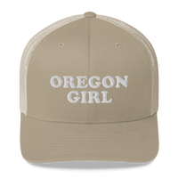 "Oregon Girl" - Trucker Cap - Oregon Born