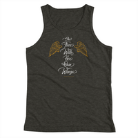 "She Flies With Her Own Wings" - Youth Tank Top - Oregon Born
