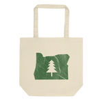 "Oregon Green" - Eco Tote Bag - Oregon Born