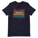 OREGONIAN (Vintage Sunset w/ State Outline) - Short-Sleeve Unisex T-Shirt - Oregon Born