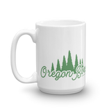 Oregon Born "Trees" - Ceramic Mug - Oregon Born