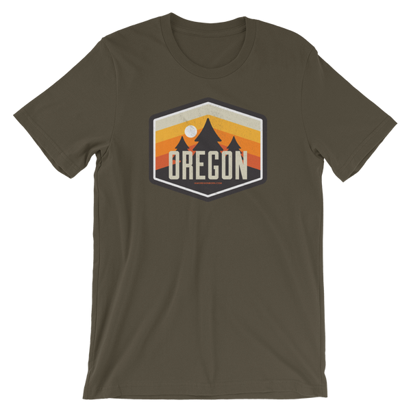 Oregon - Vintage - Short-Sleeve Unisex T-Shirt - Oregon Born