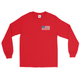 Oregon Born Veteran 2019 (Front & Back Design) - Long Sleeve T-Shirt - Oregon Born