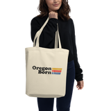 Oregon Born - Retro 3 - Eco Tote Bag - Oregon Born