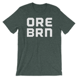 Oregon Born - "ORE BRN" - Unisex TEE - Oregon Born