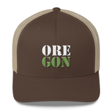 Oregon Born - "ORE-GON" - Trucker Cap - Oregon Born