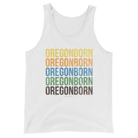 Oregon Born "Colors" - Unisex Tank Top - Oregon Born
