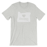 Oregon is Home (White) - Short-Sleeve Unisex T-Shirt - Oregon Born
