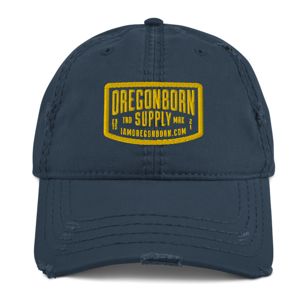 Oregon Born Supply - Distressed Dad Hat