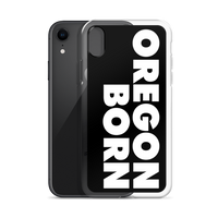 SIMPLY OREGON BORN - iPhone Case