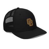 Oregon Born Monogram - GOLD STANDARD - Trucker Hat