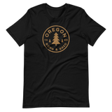 Oregon Born & Bred -GOLD STANDARD - Short-Sleeve Unisex T-Shirt