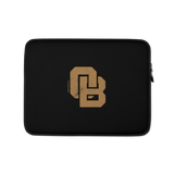 Oregon Born Monogram - GOLD STANDARD - Laptop Sleeve