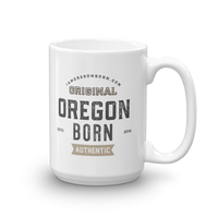 Oregon Born Est. 2018 - Mug - Oregon Born