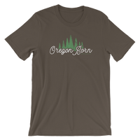 Oregon Born "Trees" - Unisex Tee - Oregon Born