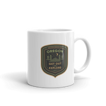 Oregon Born - "Get Out and Explore 2" - Mug - Oregon Born