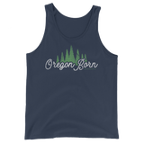 Oregon Born "Trees" - Unisex Tank Top - Oregon Born