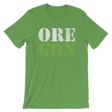 Oregon Born - "ORE-GON" - Short-Sleeve Unisex Tee - Oregon Born