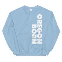 SIMPLY OREGON BORN - SIDE - Unisex Sweatshirt