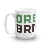 Oregon Born - "ORE BRN" - Ceramic Mug - Oregon Born