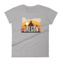 Oregon - Retro '70s - Women's Short Sleeve Tee - Oregon Born