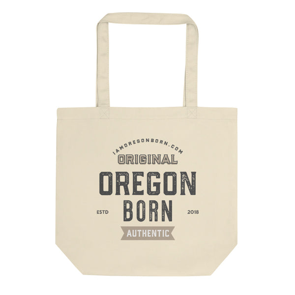 Oregon Born Est. 2018 - Eco Tote Bag - Oregon Born
