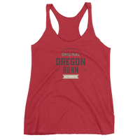 Oregon Born Est. 2018 - Women's Racerback Tank - Oregon Born