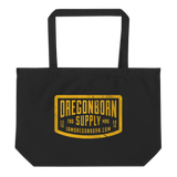 Oregon Born Supply - Large Tote Bag - Oregon Born